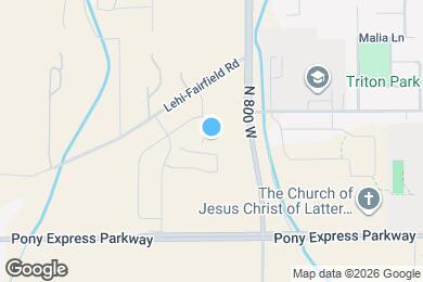 Map image of the property - 158 N Concord View Wy