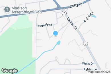 Map image of the property - 1365 Osage St
