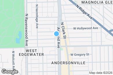 Map image of the property - 5632 N Ashland Ave