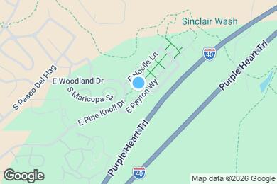 Map image of the property - 1315 E Chubs Way