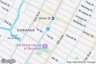 Map image of the property - 269 4th Ave