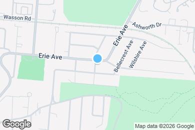 Map image of the property - 3563 Erie Ave