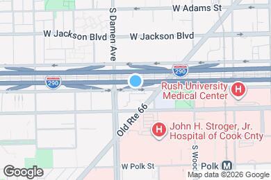 Map image of the property - 1937 W Congress Pkwy