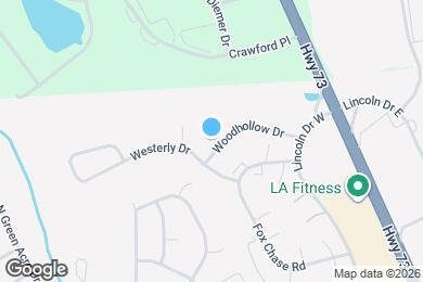 Map image of the property - 1904 Woodhollow Dr