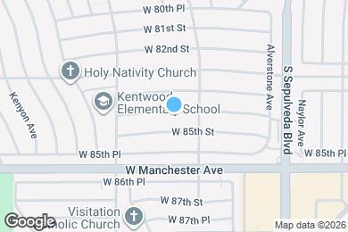 Map image of the property - 6470 W 84th Pl