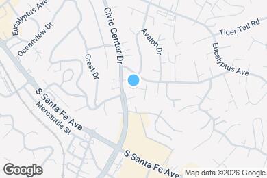 Map image of the property - 626 Civic Center Dr