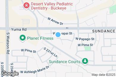 Map image of the property - 1332 S 231st Ln