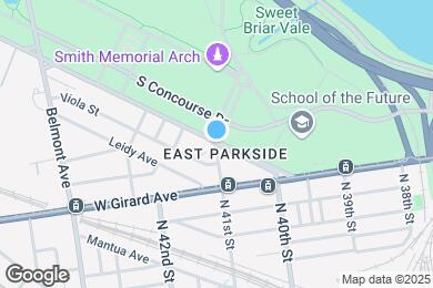 Map image of the property - 4100 Parkside Ave