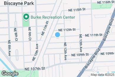 Map image of the property - 1160 NE 111th St