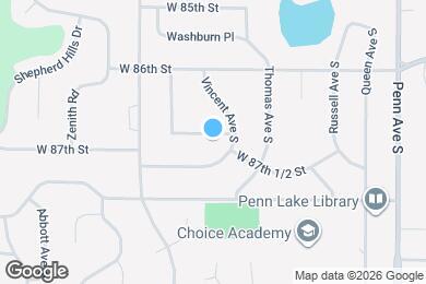 Map image of the property - 2907 W 87th St