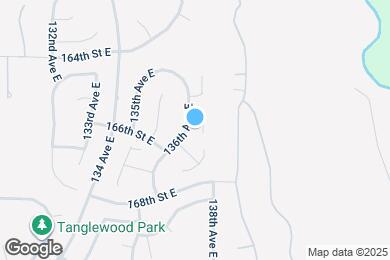 Map image of the property - 16503 136th Ave E
