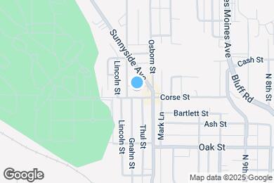 Map image of the property - 1406 Corse St