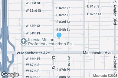 Map image of the property - 118 E 84th Pl