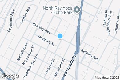 Map image of the property - 2302 Berkeley Ave