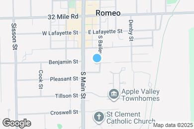 Map image of the property - 318 S Bailey St