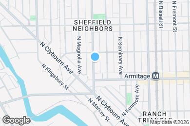 Map image of the property - 2057 N Racine Ave