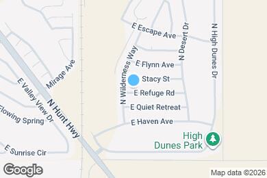 Map image of the property - 6524 E Refuge Rd