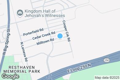 Map image of the property - 1316 Milltown Rd