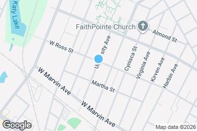 Map image of the property - 214 University Ave