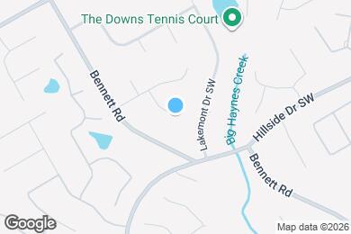 Map image of the property - 1545 Haynes Ct SW