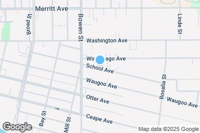 Map image of the property - 902 School Ave