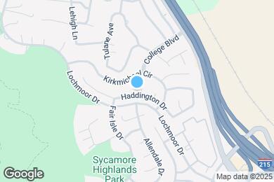 Map image of the property - 1454 Haddington Dr