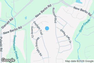 Map image of the property - 1228 Spring Creek Ct