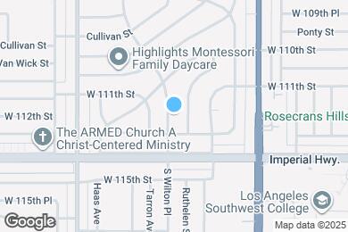 Map image of the property - 11148 S Wilton Pl