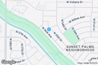 Map image of the property - 13245 N 56th Ave