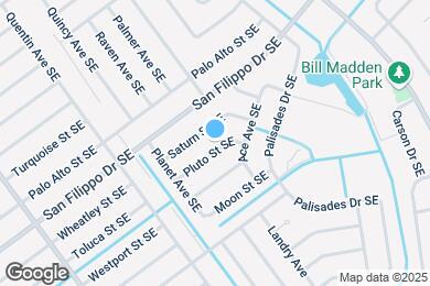 Map image of the property - 1161 Pluto St SE