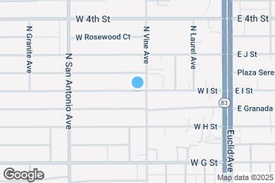 Map image of the property - 513 W I St