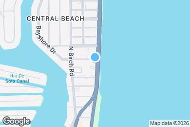 Map image of the property - 345 N Fort Lauderdale Beach Blvd