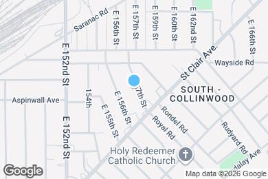 Map image of the property - 798 E 157th St