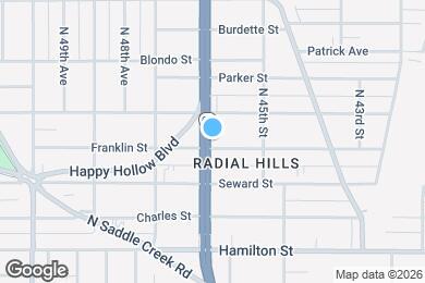 Map image of the property - 4542 Franklin St