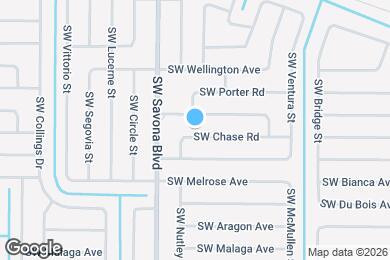 Map image of the property - 1315 SW Chase Rd