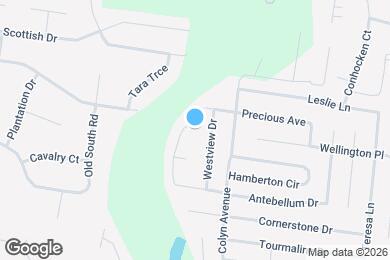 Map image of the property - 1832 Antebellum Dr