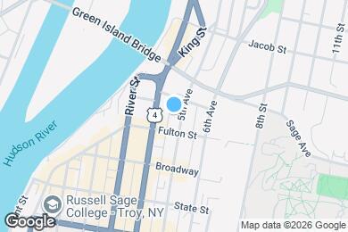 Map image of the property - 1913 5th Ave