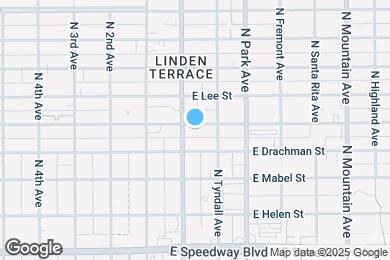 Map image of the property - 810 E Adams St