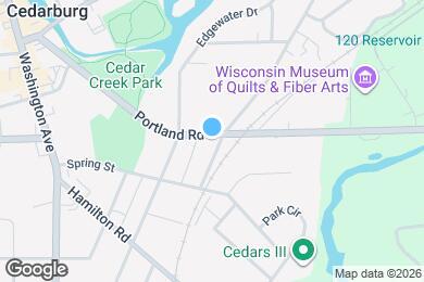 Map image of the property - N49W5593 Portland Rd