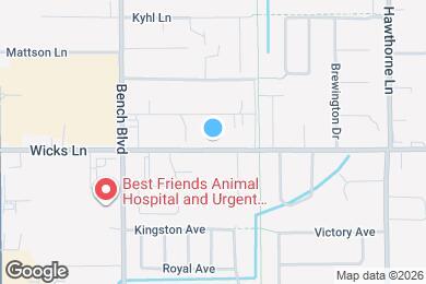 Map image of the property - 915 Wicks Ln