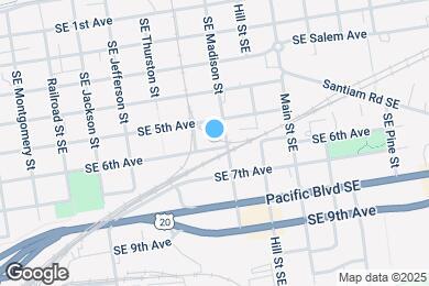Map image of the property - 861 6th Ave SE