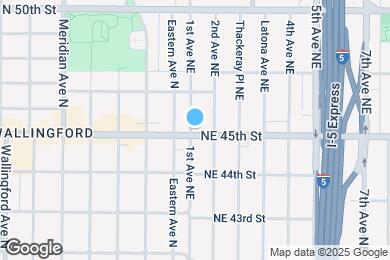 Map image of the property - 102 NE 45th St
