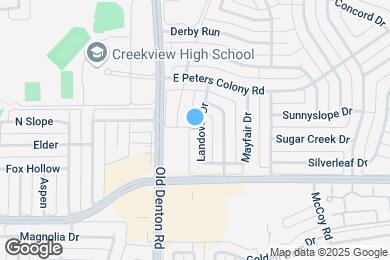 Map image of the property - 3125 Landover Dr