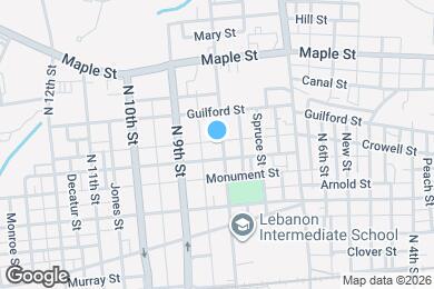 Map image of the property - 511 N 8th St