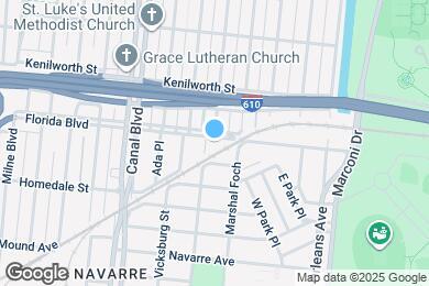 Map image of the property - 862 Florida Blvd