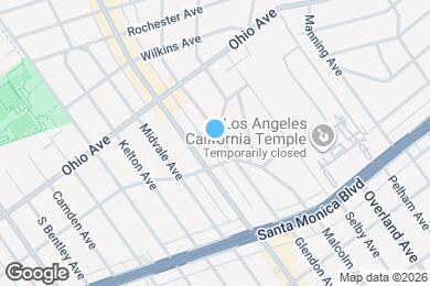 Map image of the property - 1607 Glendon Ave