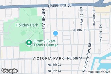 Map image of the property - 729 NE 16th Ave