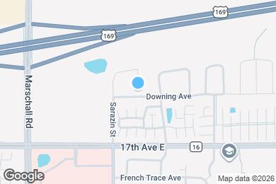 Map image of the property - 1897 Downing Ave