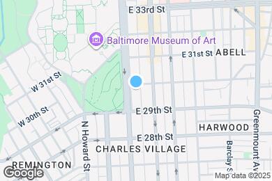 Map image of the property - 2937 N Charles St