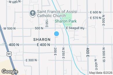 Map image of the property - 428 N 200 E